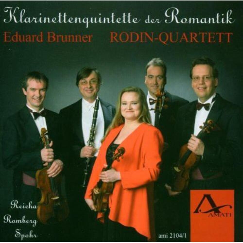 Eduard Brunner - Clarinet Quartets of Roman  CD